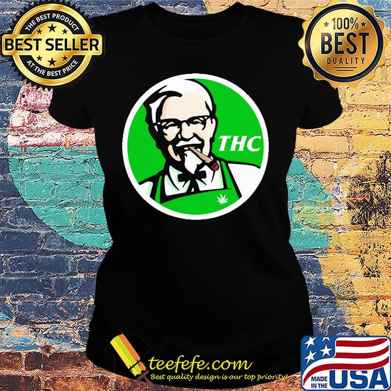Official weed thc kfc logo s Ladies tee Official weed thc kfc logo s Ladies tee
