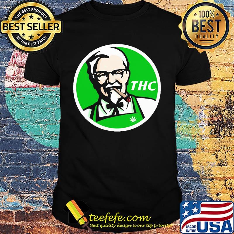 Official weed thc kfc logo shirt Official weed thc kfc logo shirt