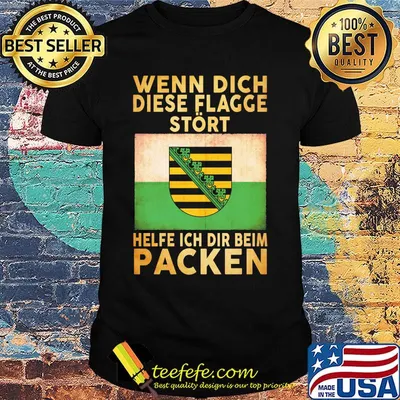 Official Wenn Dich Diese Flagge Stört Helfe Ich Dir Beim Packen Shirt