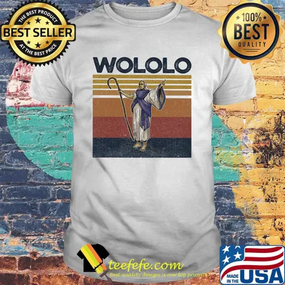 Official Wololo Vintage Retro Shirt