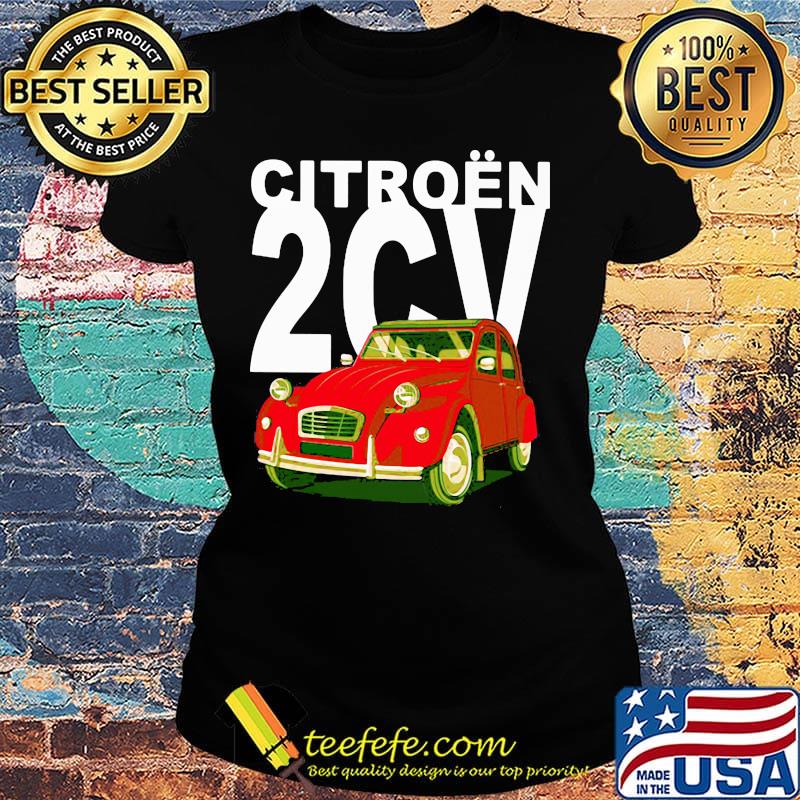 Oficial Citroen 2CV s Ladies tee Oficial Citroen 2CV s Ladies tee