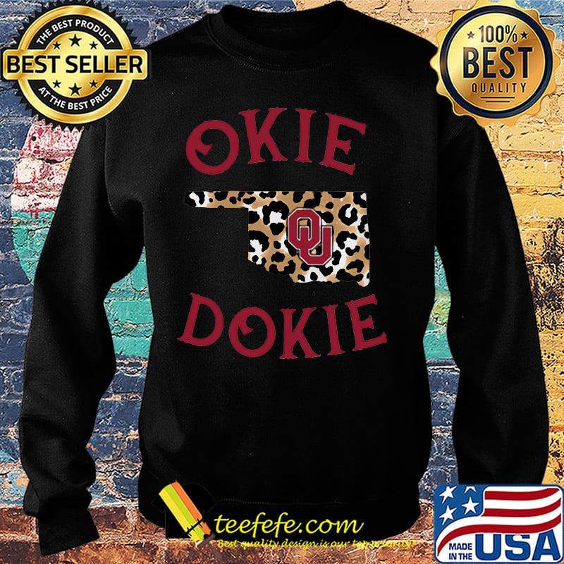 Okie dokie oklahoma sooners leopard s Sweater Okie dokie oklahoma sooners leopard s Sweater