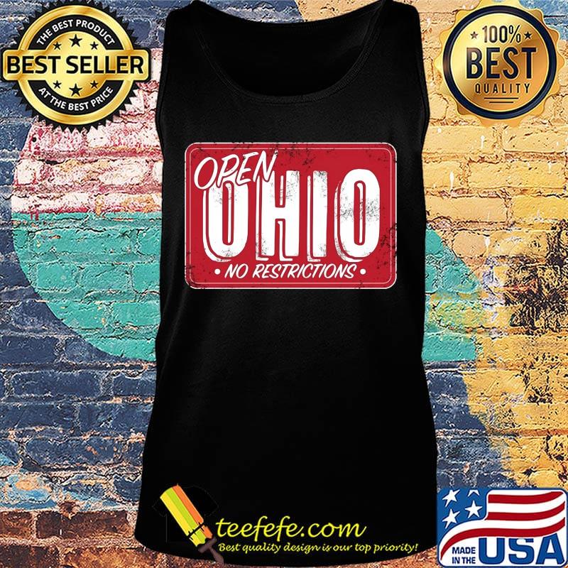 Open ohio no restrictions s Tank top Open ohio no restrictions s Tank top