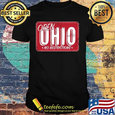 Open ohio no restrictions shirt