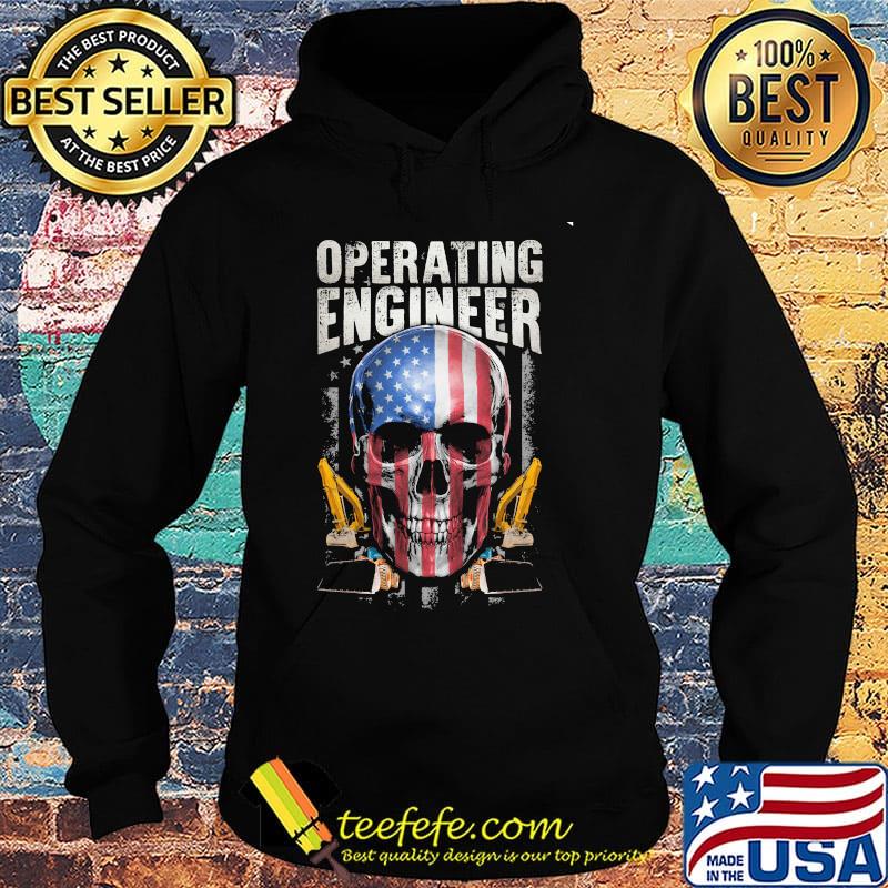 Operating Engineer Skull American Car Draw Shirt Hoodie Operating Engineer Skull American Car Draw Shirt Hoodie