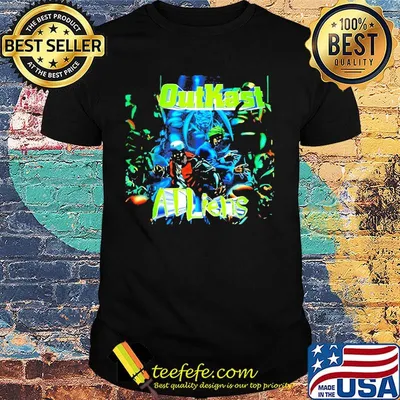 Outkast atliens album art shirt