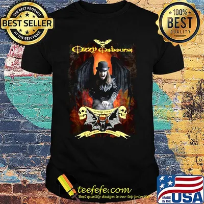 Ozzy osbourne no more tours 2019 bat shirt