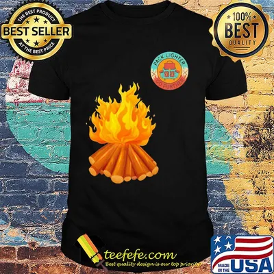 Pack Lighter Go Further Bag Fire Shirt