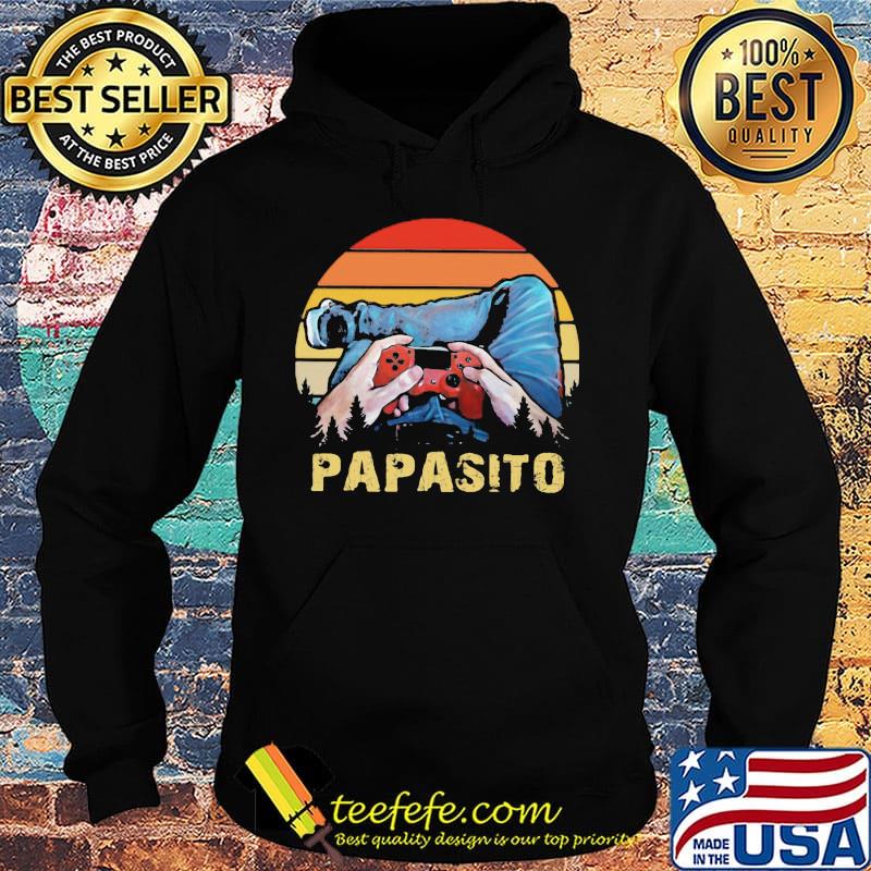 Papasito handheld game console vintage retro s Hoodie Papasito handheld game console vintage retro s Hoodie