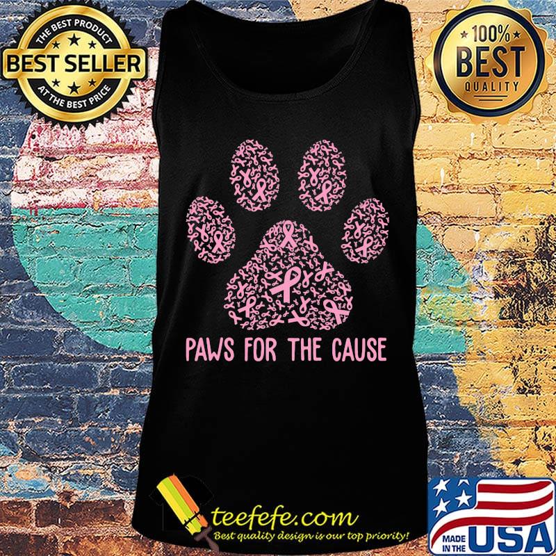 Paws for the cause cancer awareness s Tank top Paws for the cause cancer awareness s Tank top