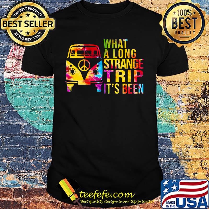 Peace bus what a long strange trip it's been shirt