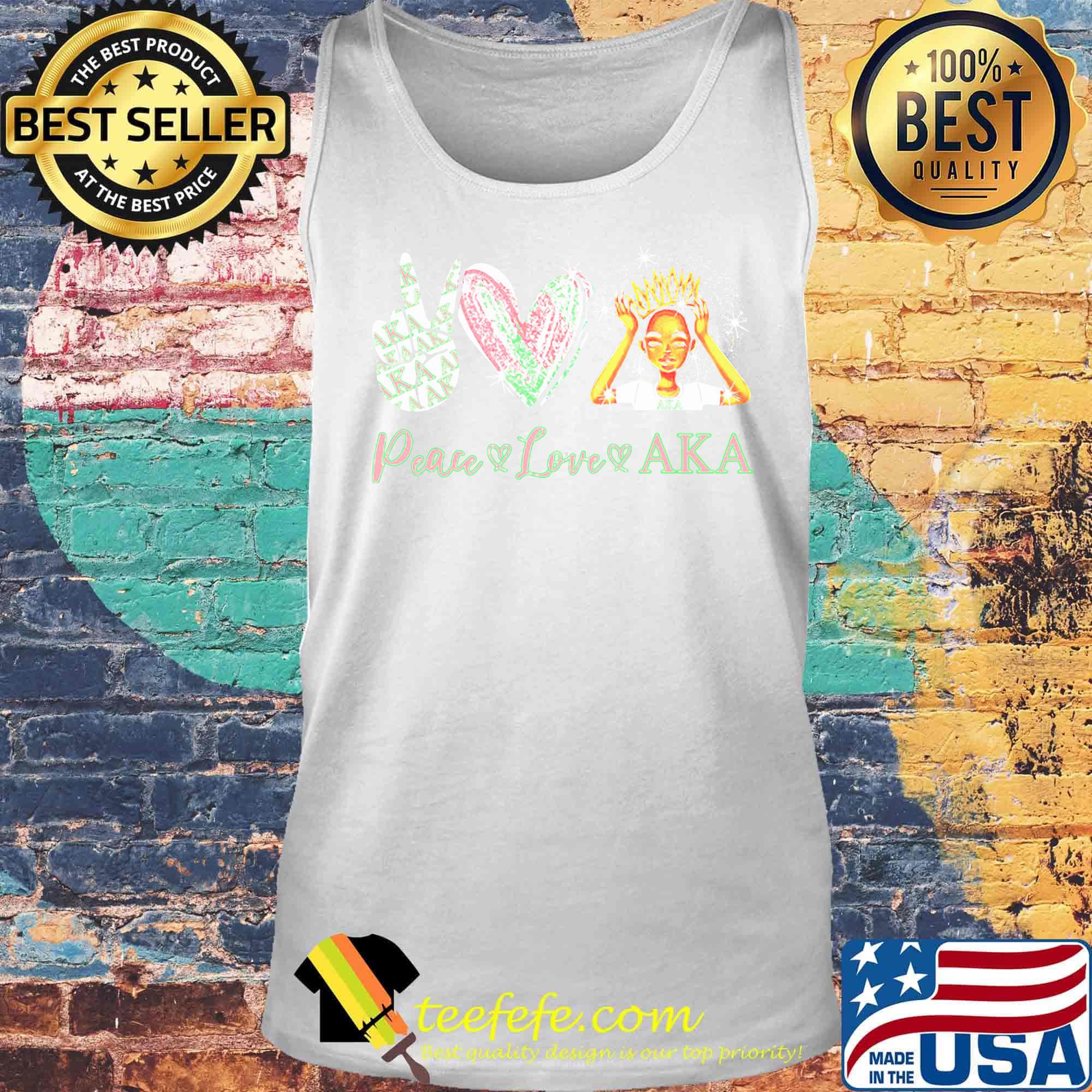 Peace love aka black queen s Tank top Peace love aka black queen s Tank top