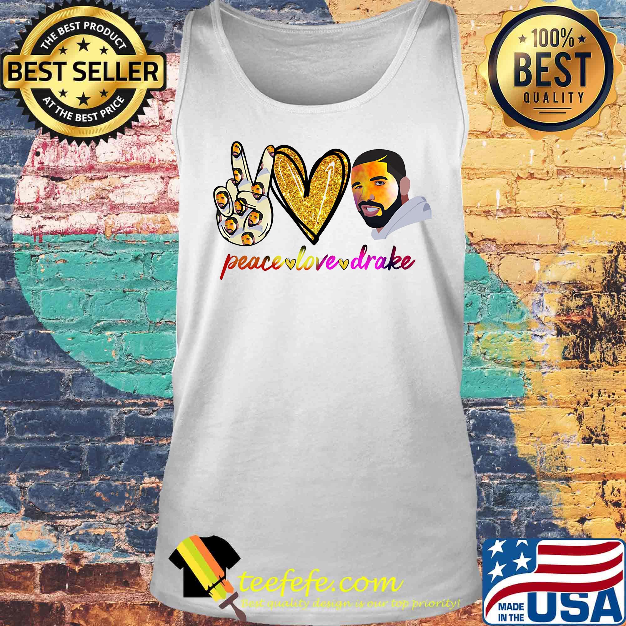 Peace love drake diamond s Tank top Peace love drake diamond s Tank top