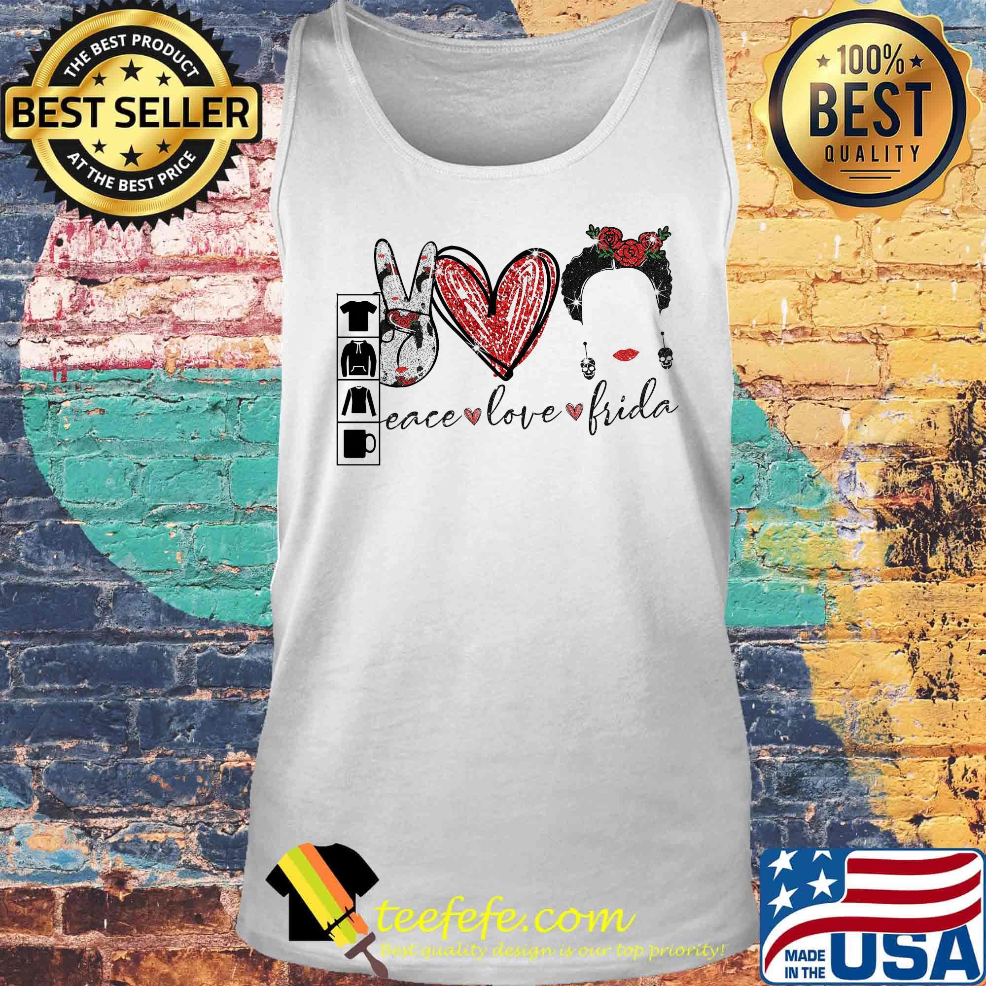 Peace love frida diamond s Tank top Peace love frida diamond s Tank top