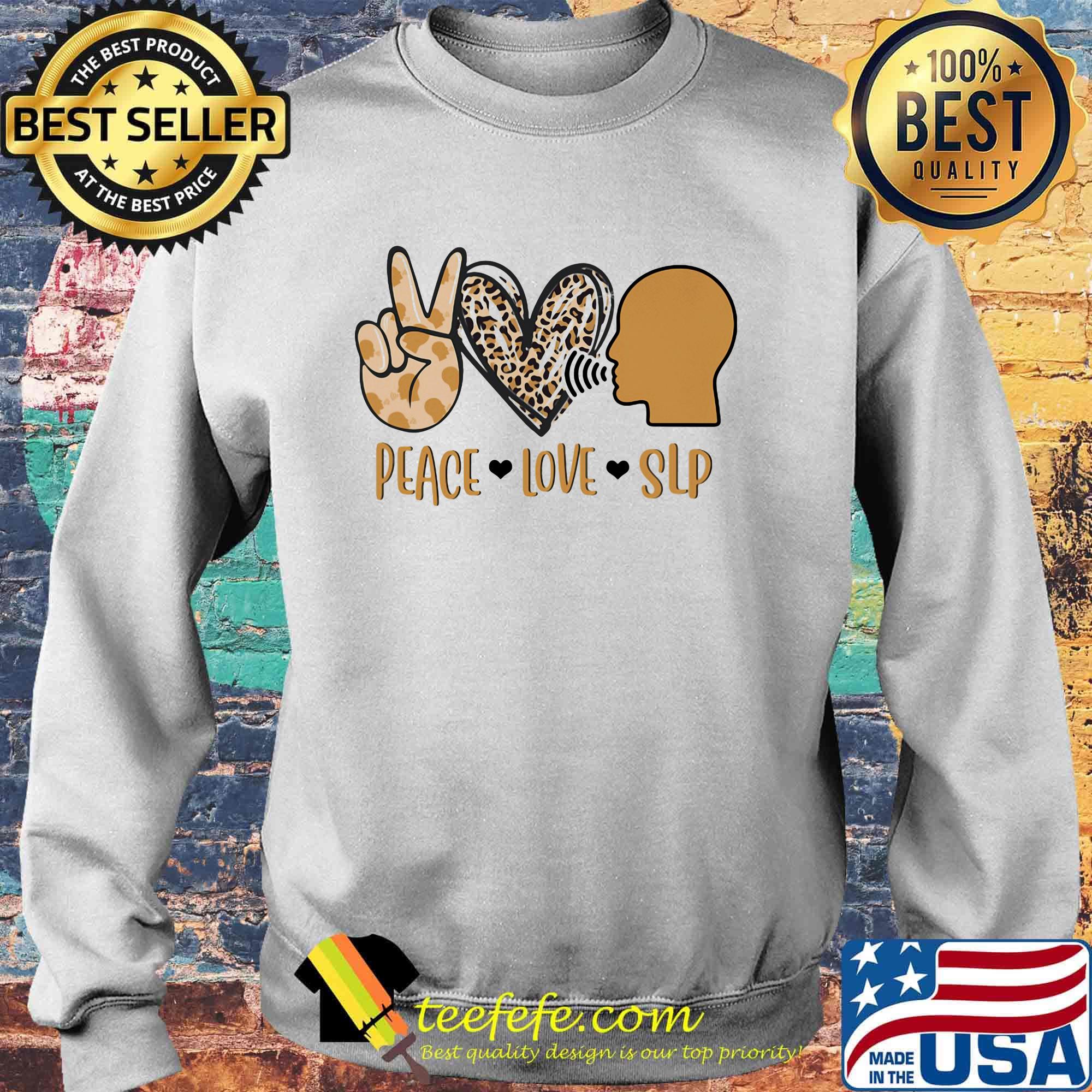 Peace love SLP leopart s Sweater Peace love SLP leopart s Sweater
