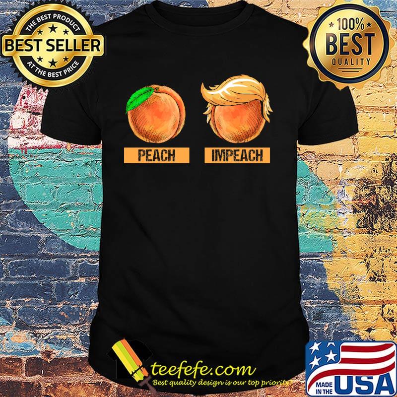 Peach Impeach Oranges Hair Yellow Shirt