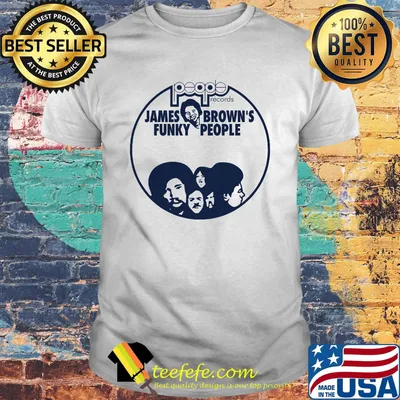 People records James Brown's funky people shirt