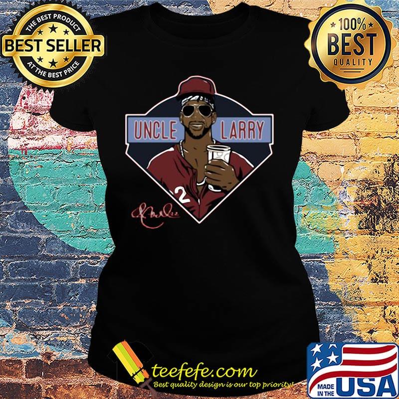 Philadelphia phillies uncle larry coffee signature s Ladies tee Philadelphia phillies uncle larry coffee signature s Ladies tee