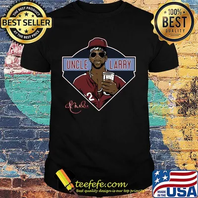 Philadelphia phillies uncle larry coffee signature shirt