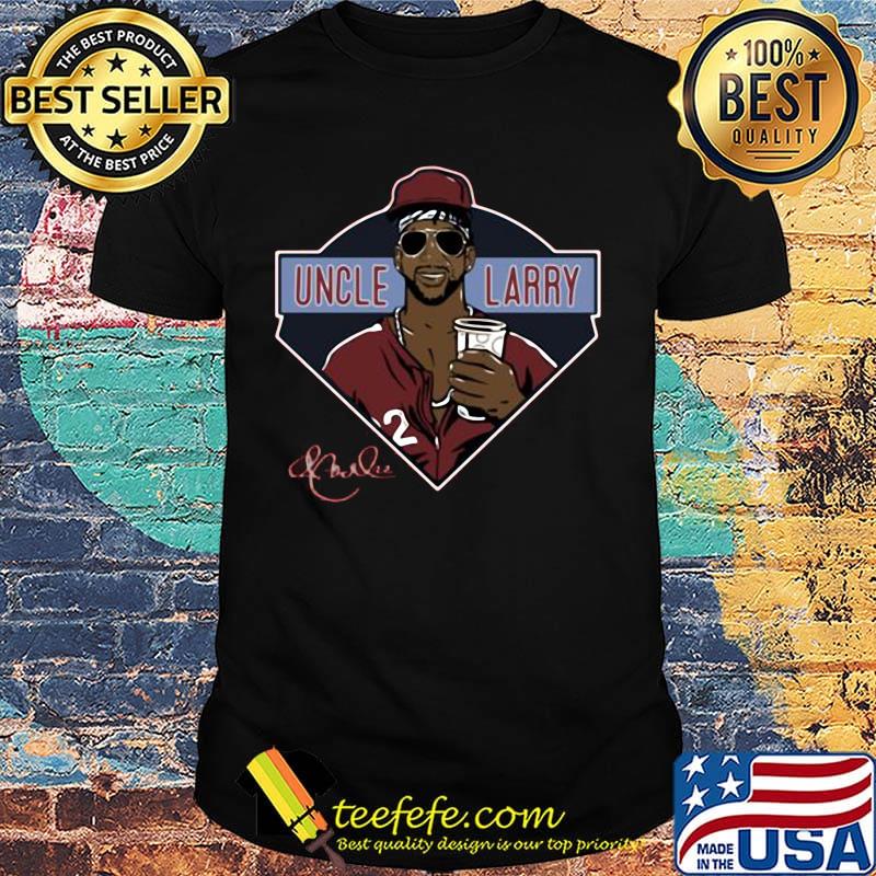 Philadelphia phillies uncle larry coffee signature shirt
