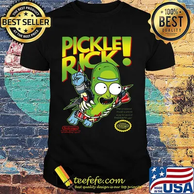 Pickle rick the craziest most violent way to avoid therapy yet shirt