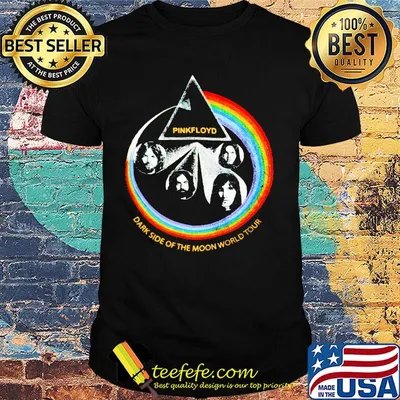 Pink floyd i'll see you on the dark side of the moon world tour shirt