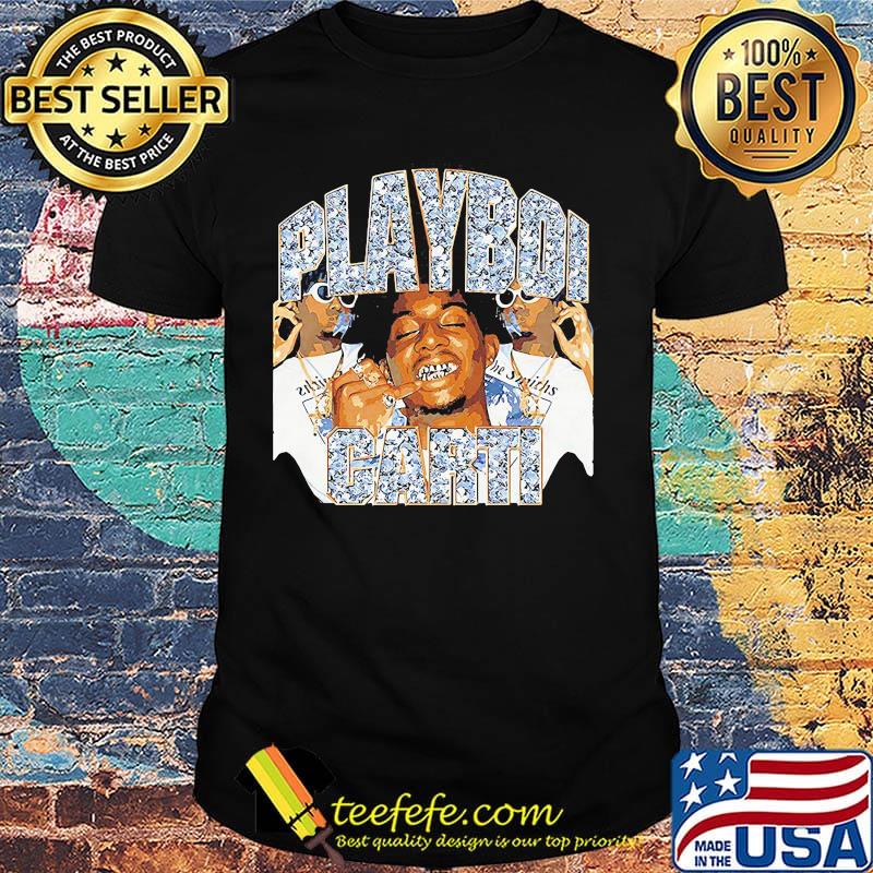 Playboi carti rapper diamond shirt Playboi carti rapper diamond shirt