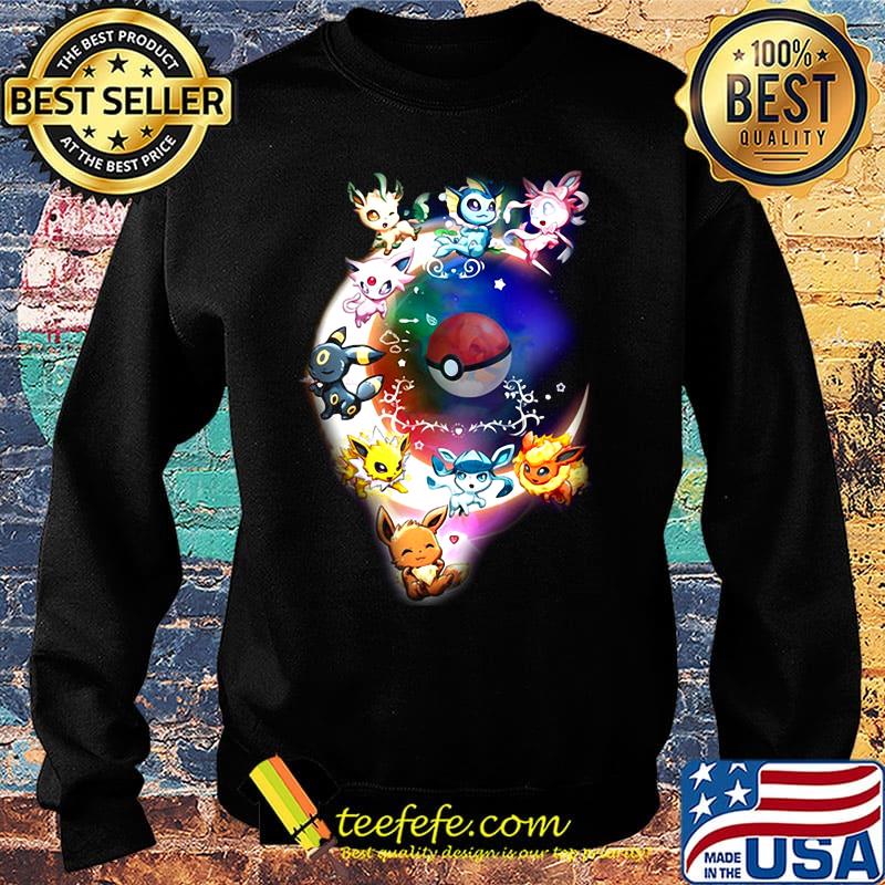 Pokemon cartoon characters stars s Sweater Pokemon cartoon characters stars s Sweater