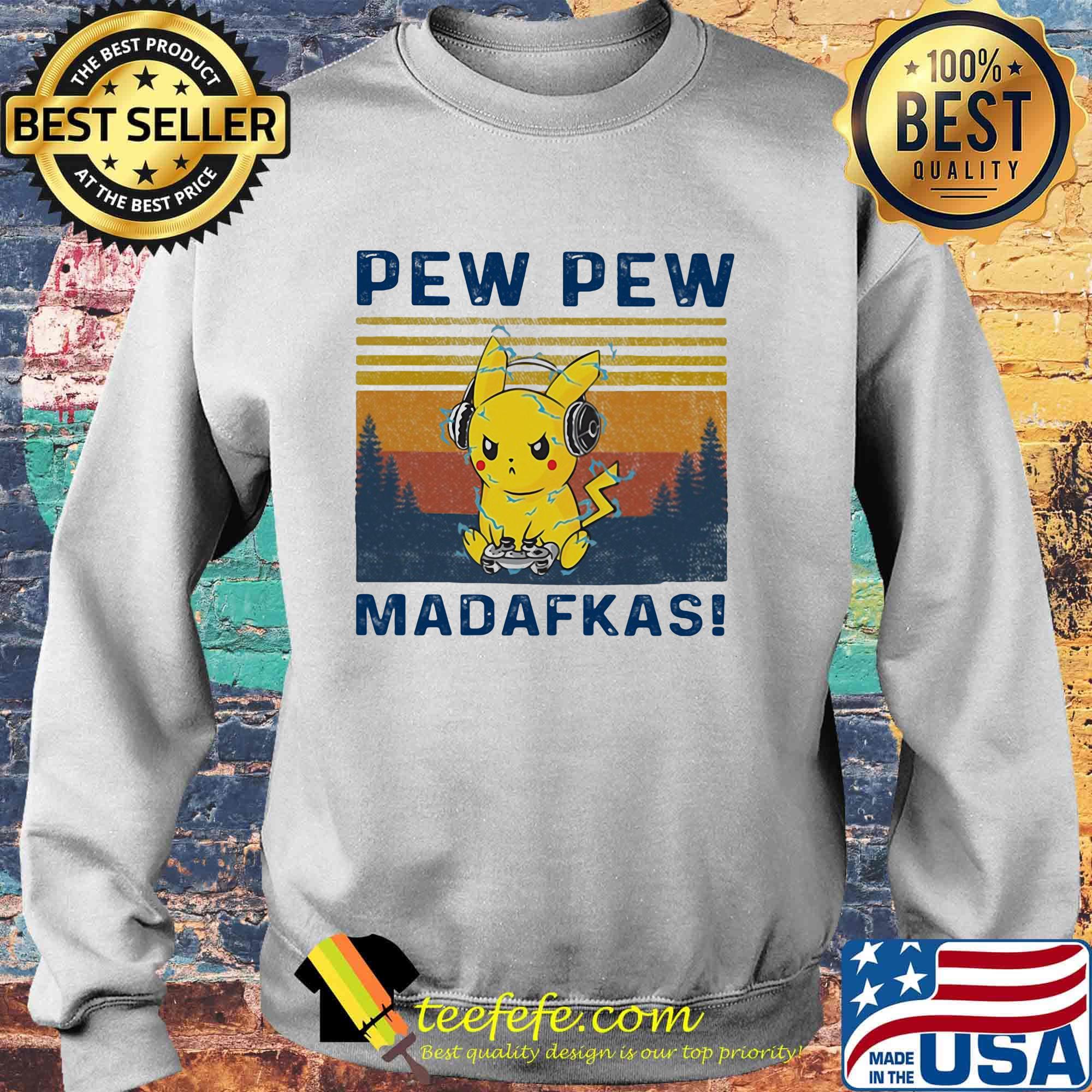 Pokemon pew pew madafakas vintage retro s Sweater Pokemon pew pew madafakas vintage retro s Sweater
