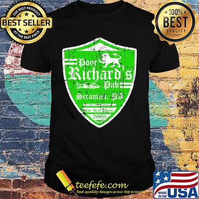 Poor richard´s pub from the office shirt