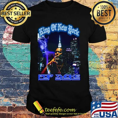 Pop smoke king of new york shirt