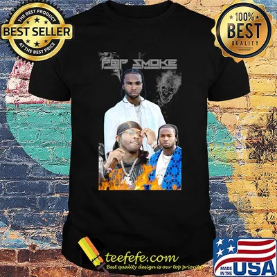 Pop smoke rest in peace king of new york fire shirt