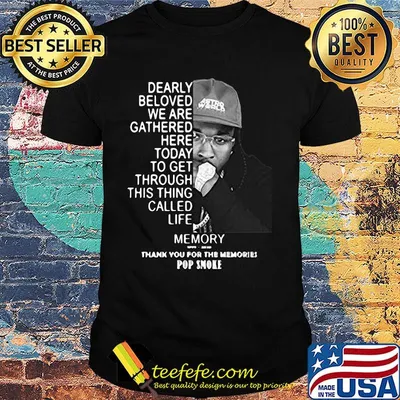 Pop smoke rest in peace king of new york shirt