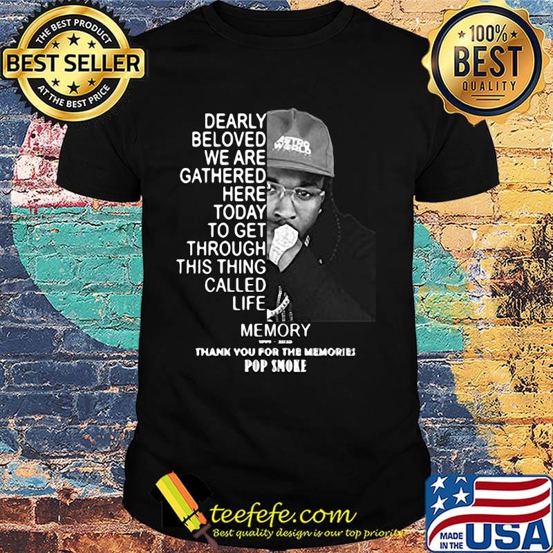 Pop smoke rest in peace king of new york shirt