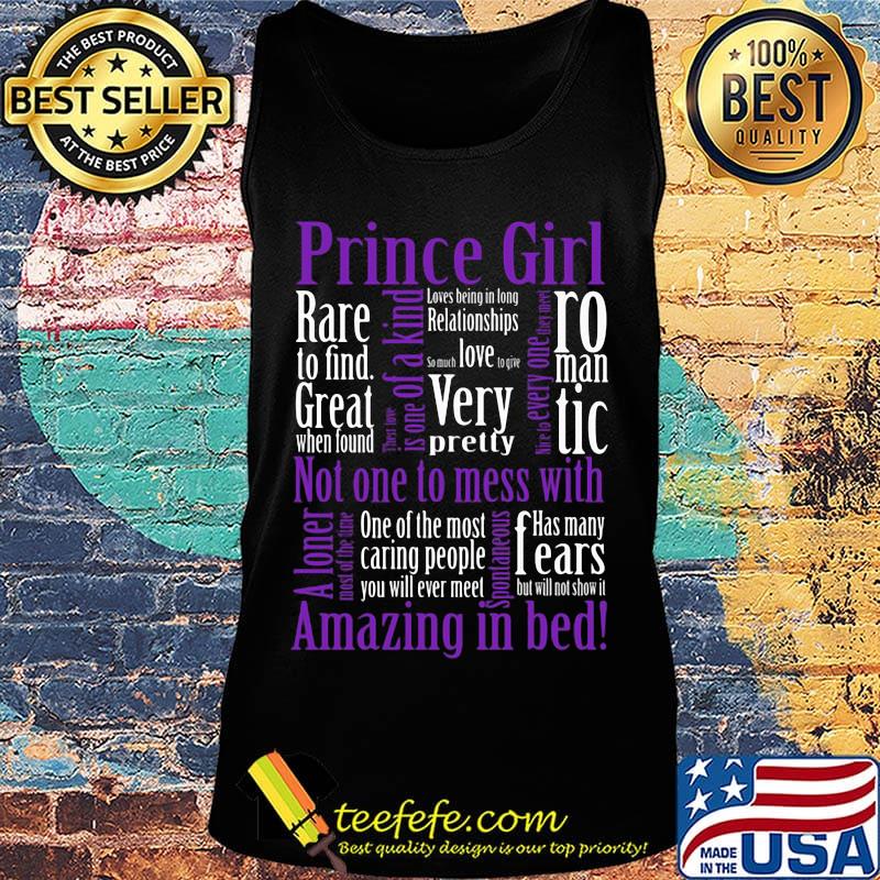 Prince girl race to find great when found s Tank top Prince girl race to find great when found s Tank top
