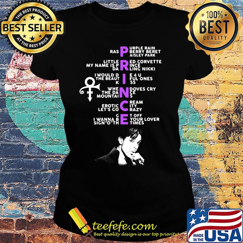 Prince ras purple rain berry beret paisley park little red corvette my name is prince darling nikki s Ladies tee Prince ras purple rain berry beret paisley park little red corvette my name is prince darling nikki s Ladies tee