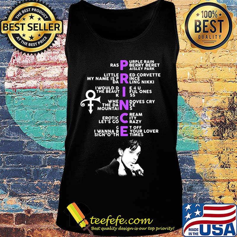 Prince ras purple rain berry beret paisley park little red corvette my name is prince darling nikki s Tank top Prince ras purple rain berry beret paisley park little red corvette my name is prince darling nikki s Tank top