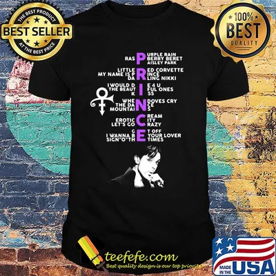 Prince ras purple rain berry beret paisley park little red corvette my name is prince darling nikki shirt