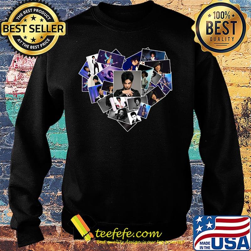 Prince singer pictures heart s Sweater Prince singer pictures heart s Sweater