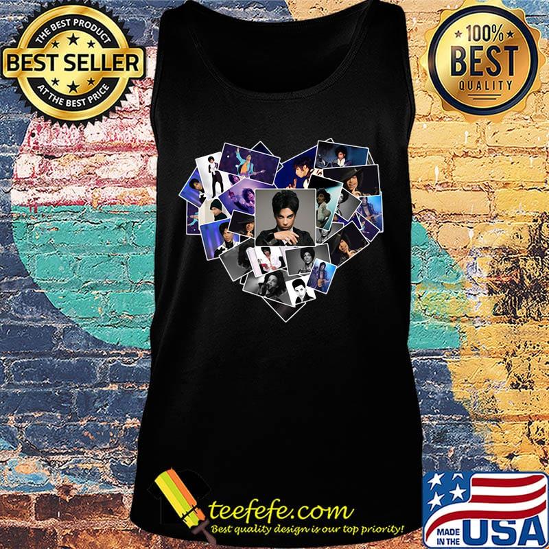 Prince singer pictures heart s Tank top Prince singer pictures heart s Tank top