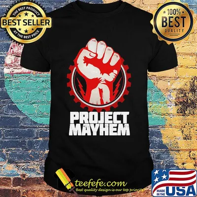 Project mayhem black lives matter shirt