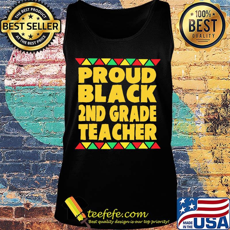 Proud black 2nd grade teacher classic s Tank top Proud black 2nd grade teacher classic s Tank top