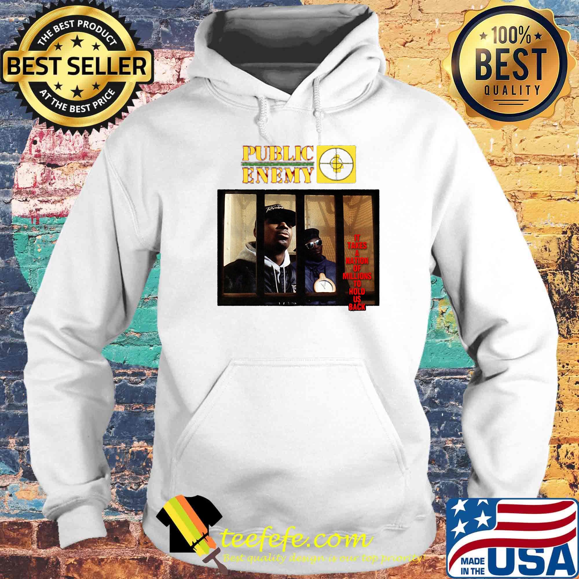 Public enemy it tries millions to hold us back s Hoodie Public enemy it tries millions to hold us back s Hoodie