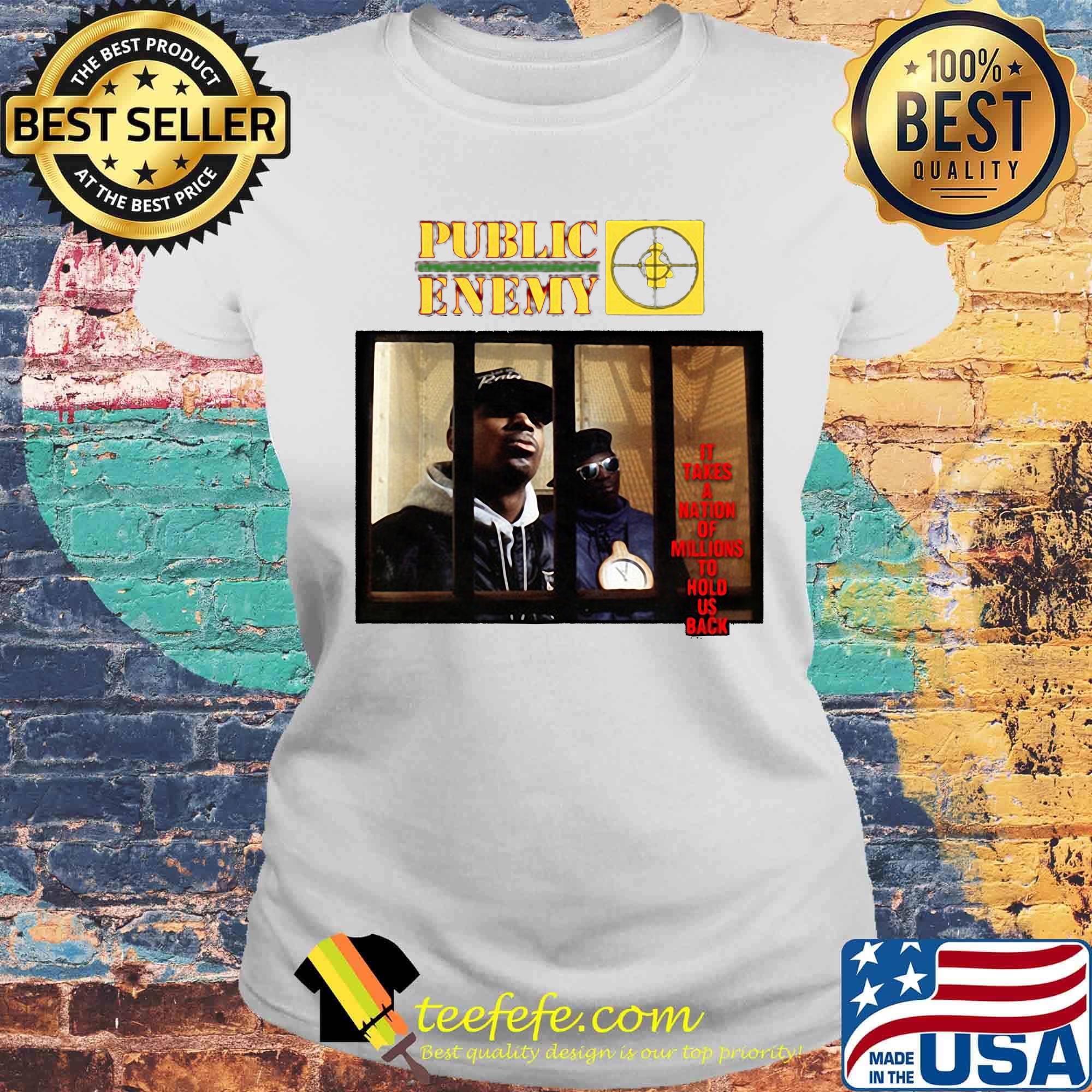 Public enemy it tries millions to hold us back s Laides tee Public enemy it tries millions to hold us back s Laides tee
