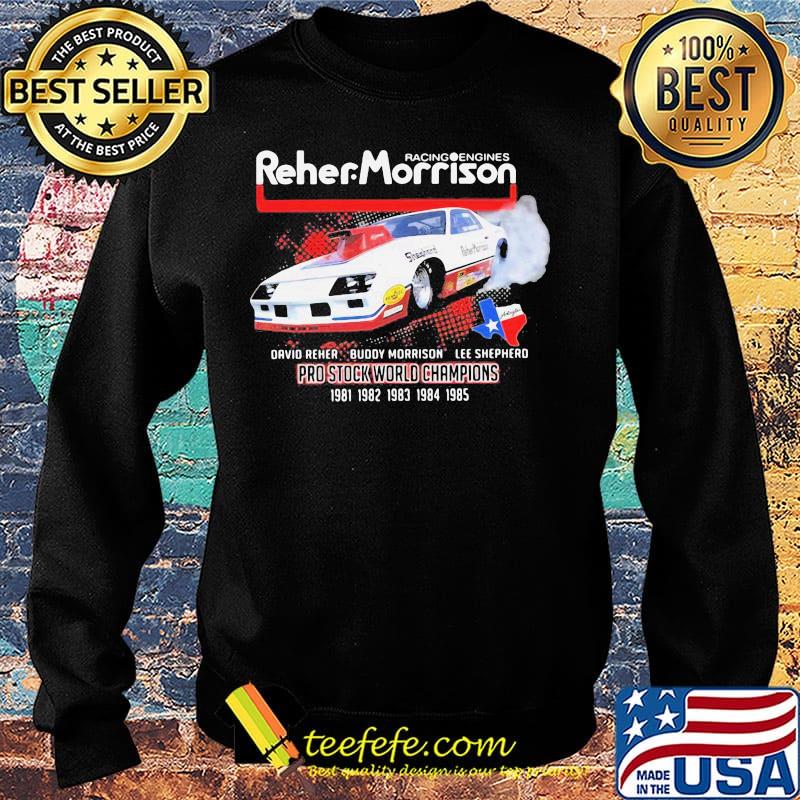 Racing engines reher morrison davio reher buddy morrison lee sheppard pro stock world champions s Sweater Racing engines reher morrison davio reher buddy morrison lee sheppard pro stock world champions s Sweater