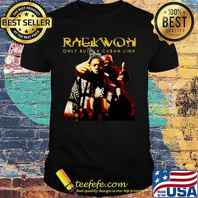 Raekwon only built 4 cuban link rapper shirt