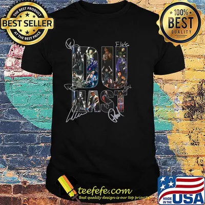 Rammstein band du hast members signatures shirt