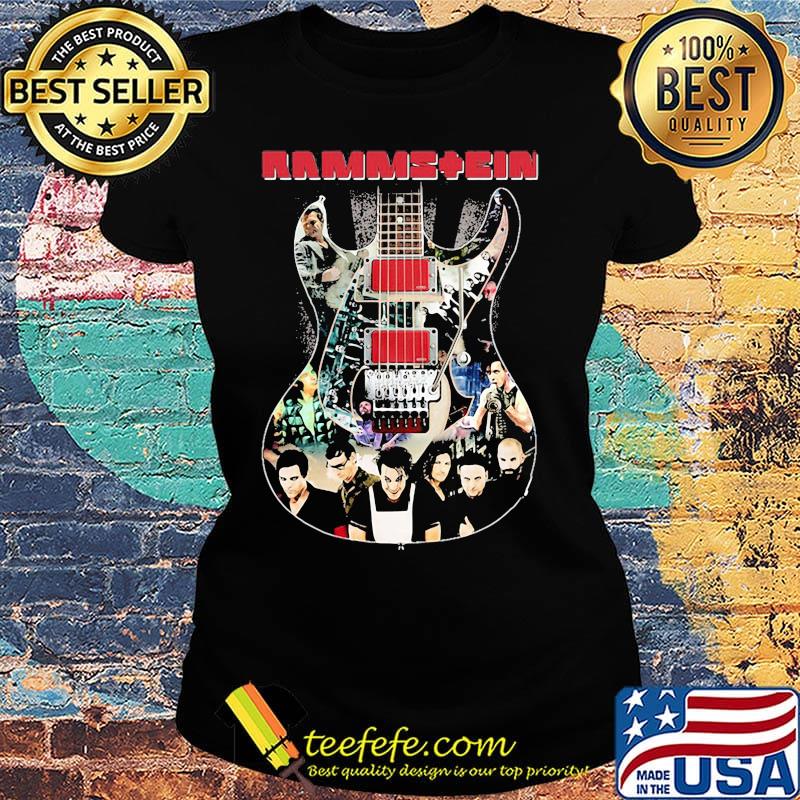 Rammstein band members guitar s Ladies tee Rammstein band members guitar s Ladies tee