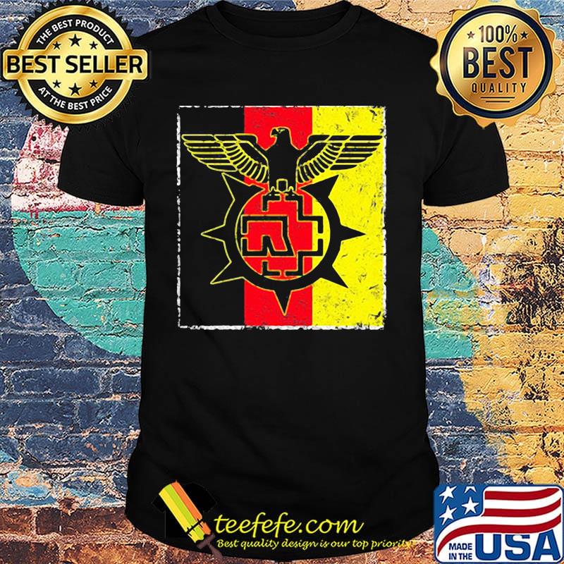 Rammstein band nazi eagle shirt