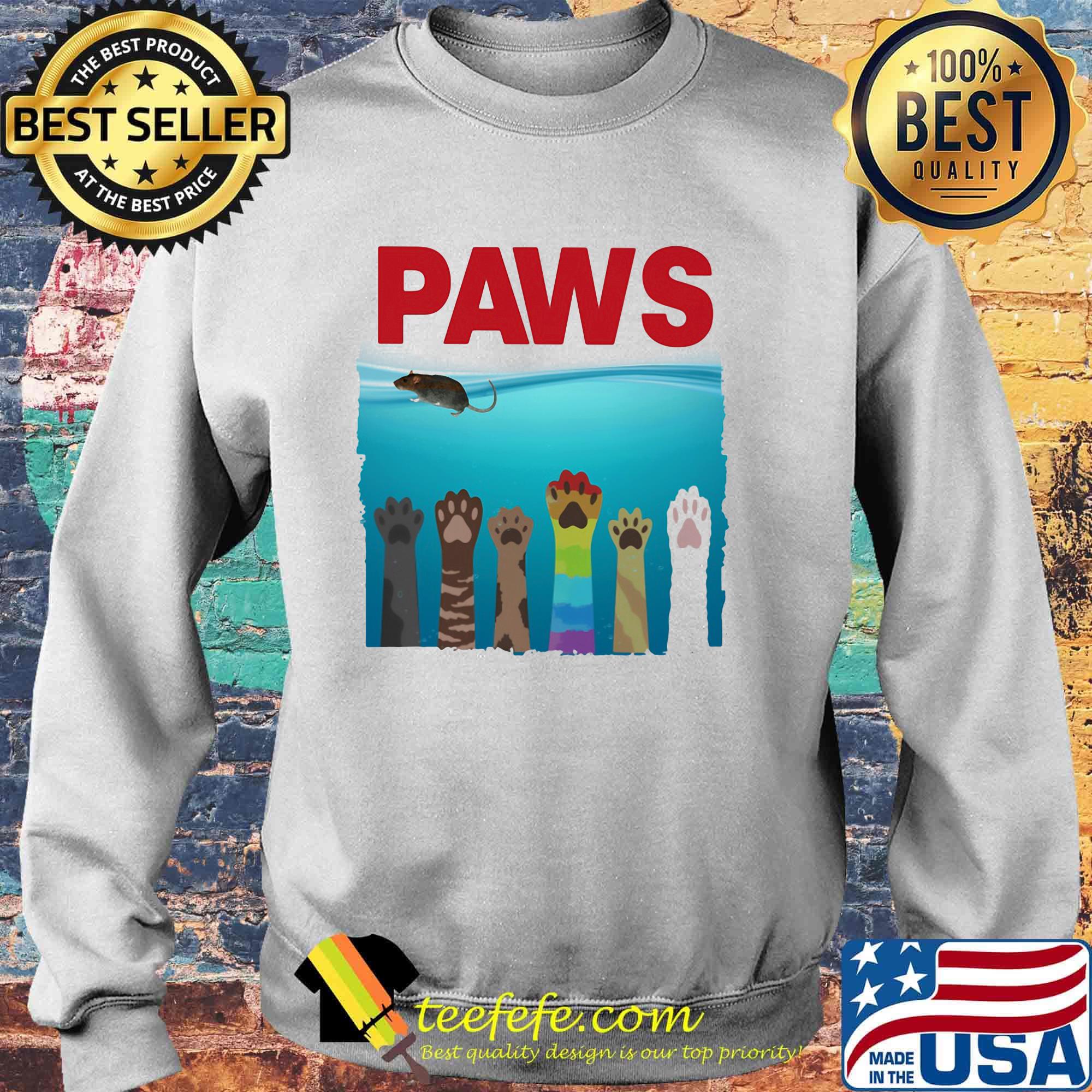 Rat cat hands paws LGBT s Sweater Rat cat hands paws LGBT s Sweater